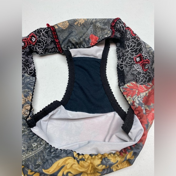 Kris Line Multi-colour Waist Panties, L - Picture 4 of 7